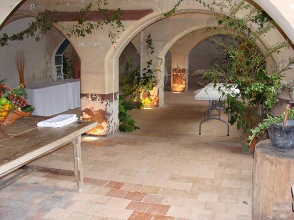 Vin d'honneur dans les anciennes cuisines