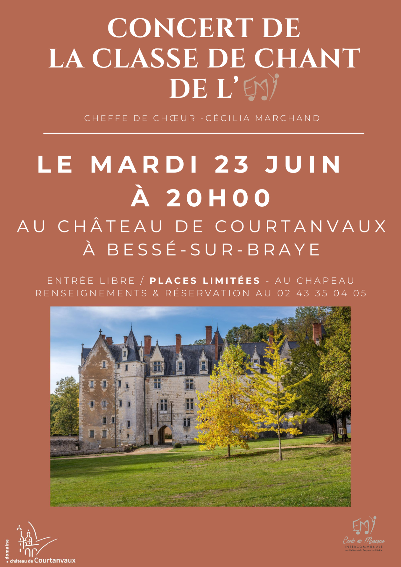 Concert de la classe de chant de l'EMI VBA