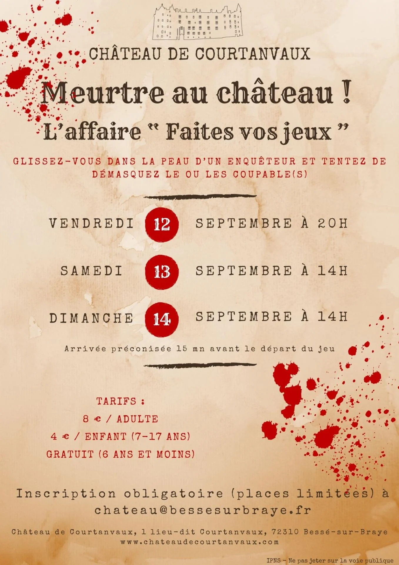 Meurtre au chateau