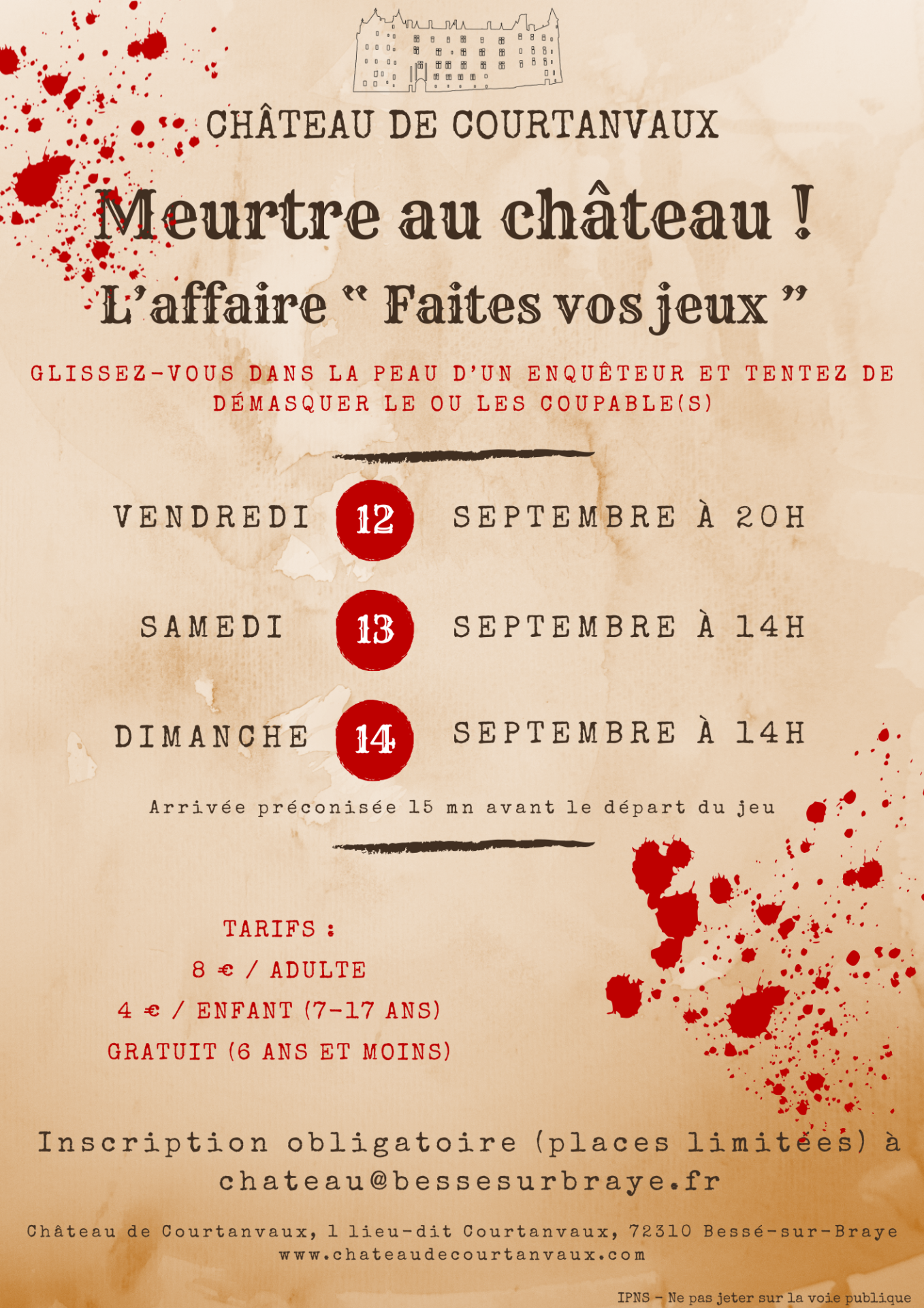 Meurtre au chateau